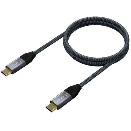 Aisens Cable USB 2.0 USB-C a USB-C 100W 1m Gris